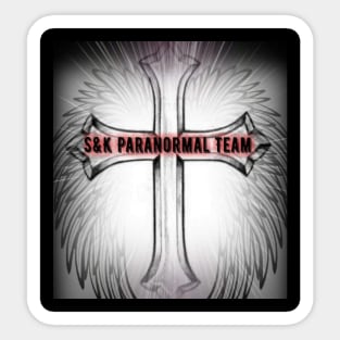 S&K Para Angel Wings and Cross Sticker